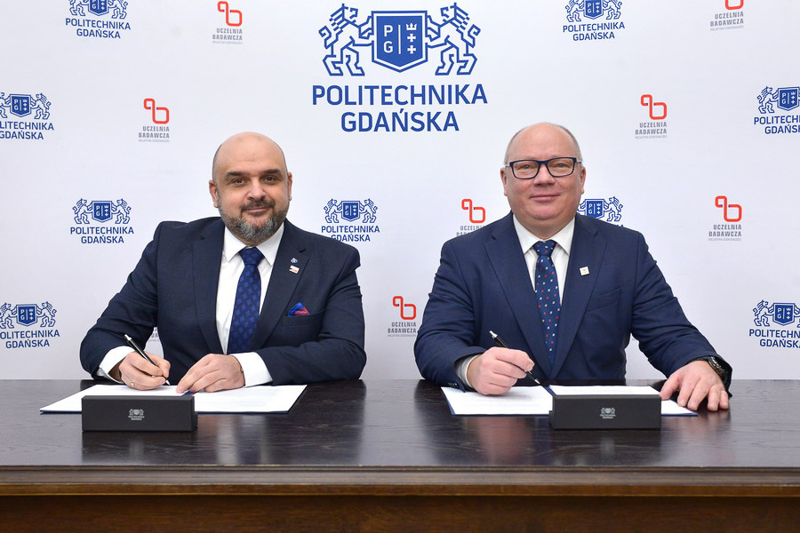 Politechnika Gdańska i RADMOR łączą siły fot. Krzysztof Krzempek PG (1)